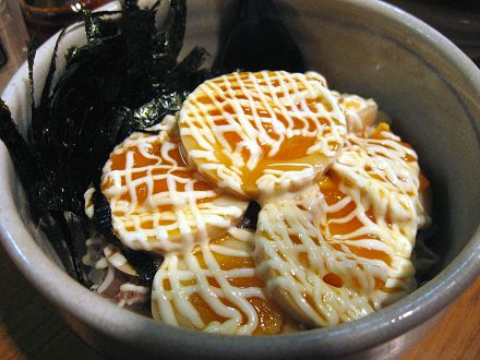麺屋花星 味玉マヨ丼
