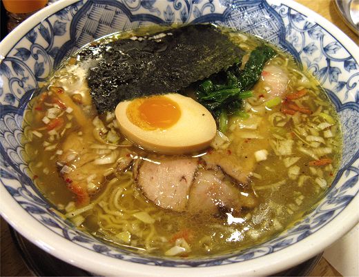 新在家ラーメンもんど『もんど塩ラーメン』