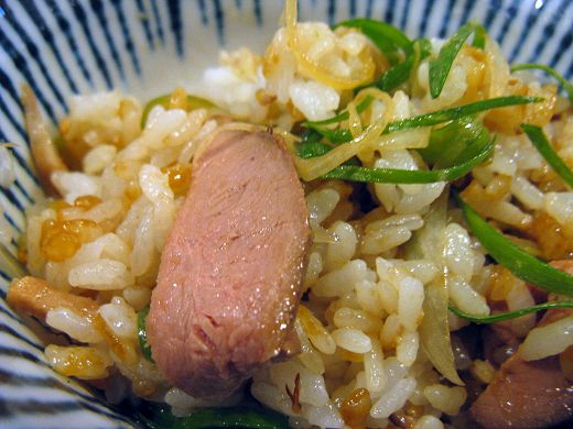 新在家ラーメンもんど『カモネギ御飯』