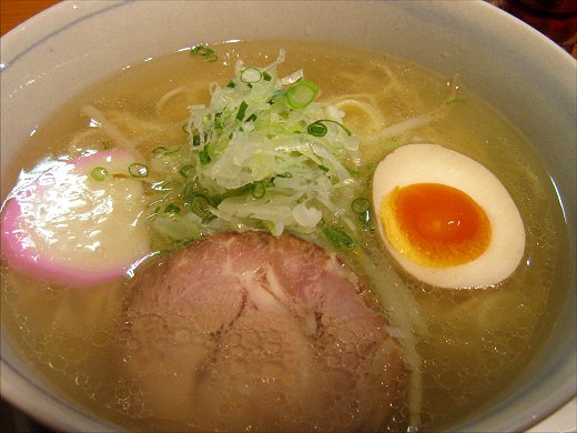 麺屋花星『塩ら〜めん』と『豚天丼』