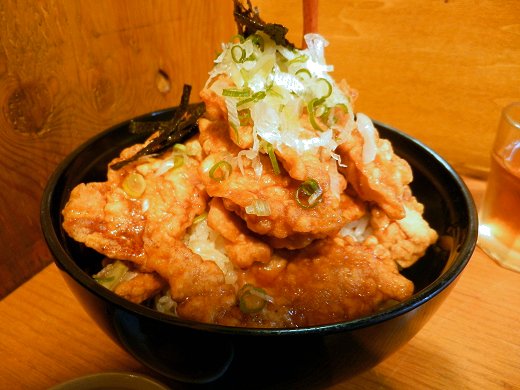 麺屋花星『豚天丼』