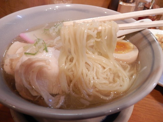 麺屋花星『鶏そば』と『豚天』