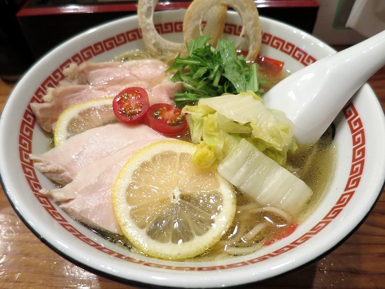 らーめん専門 和海『にぼしお冷やしラーメン』