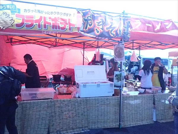 淡路島バイクフェスタ出店屋台