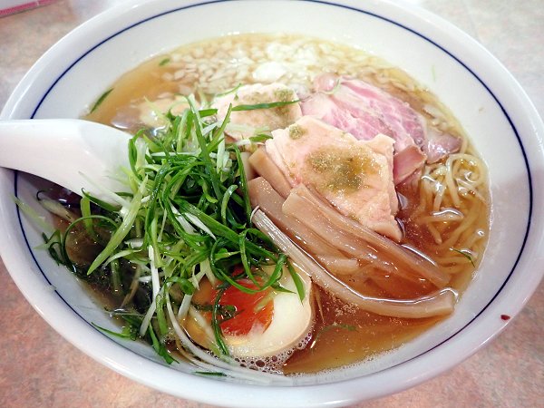 ラーメン虎一番『アジ煮干塩』