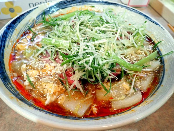 ラーメン虎一番『サンラータン』と『焼きギョーザ』