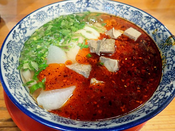 中国蘭州牛肉麺一天一面三宮センタープラザ店